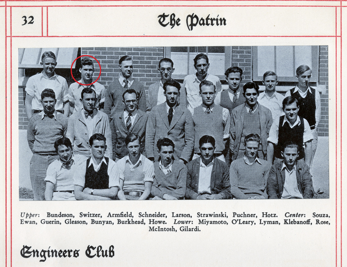 SRJC Engineers Club, 1934