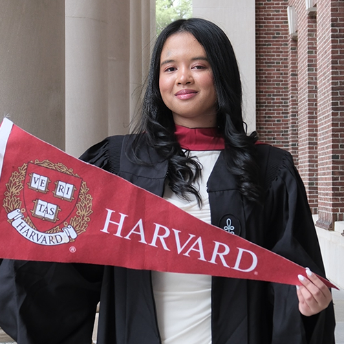 Kanto Raveloson at her Harvard graduation