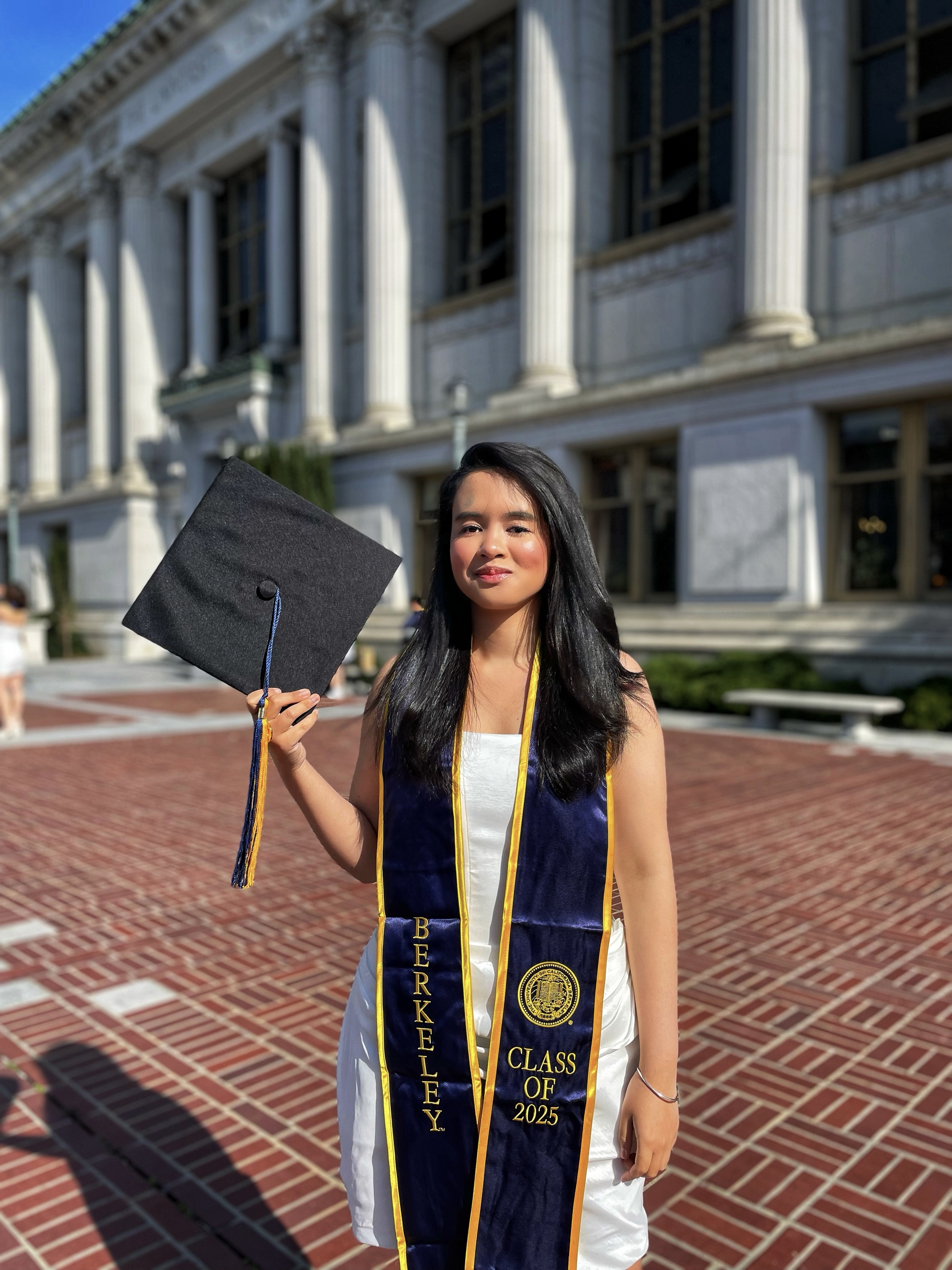 Kanto Raveloson at her UC Berkeley graduation 